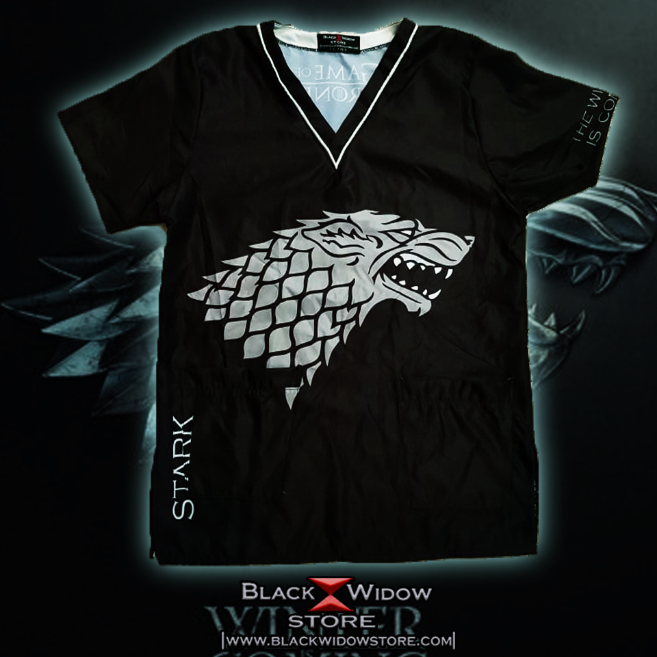 Q293. Casa Stark Logo | Black Widow Store